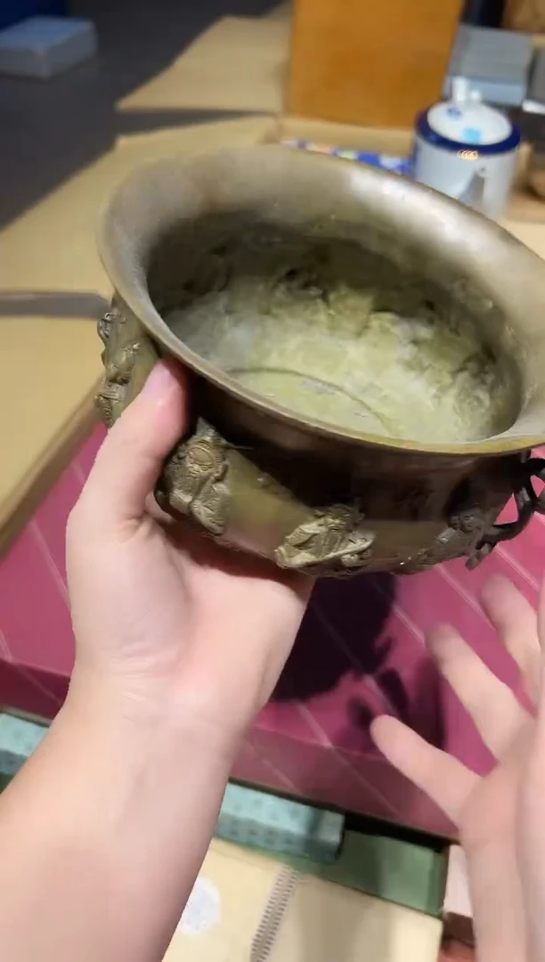 铜0103茶周边中古品工艺品