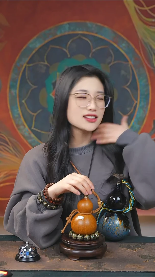 【闪购商品】YX115紫色小容量酒葫芦随缘发