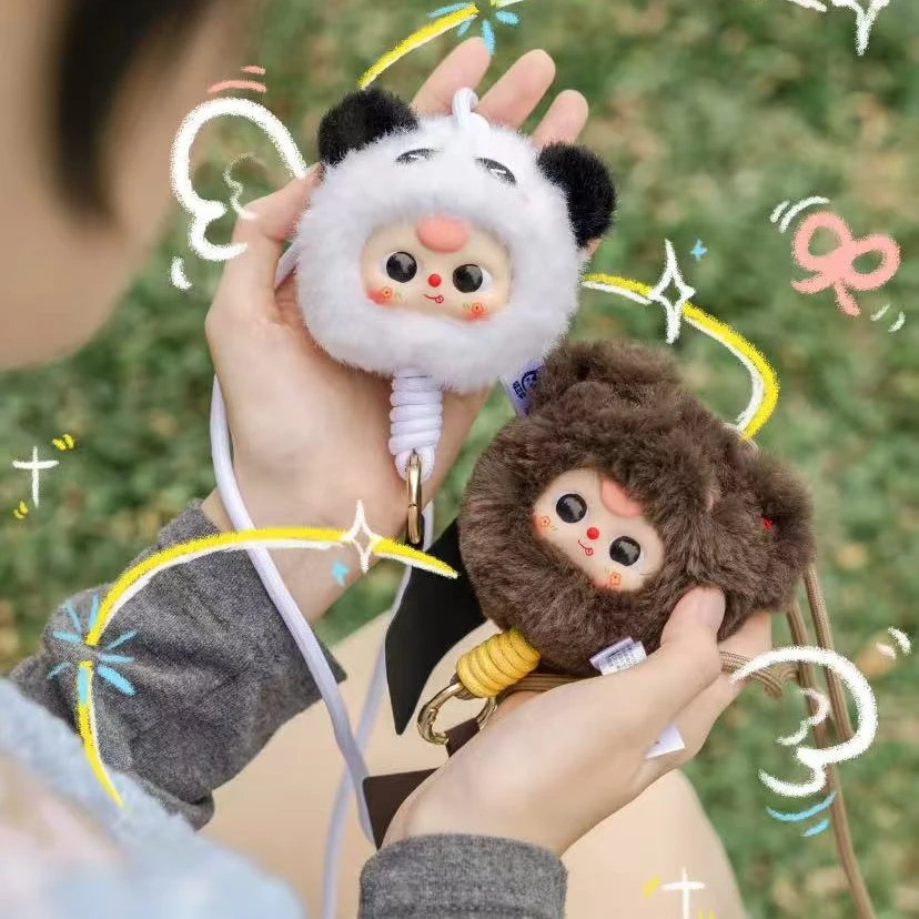 【待拆】新号开播fufu-娃三岁手机挂绳系列正版盲盒潮玩