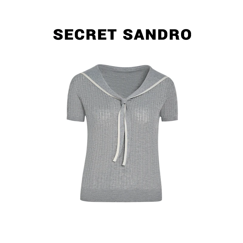 【Secret Sandro】鸥小柒  毛针织衫 M55221131Q