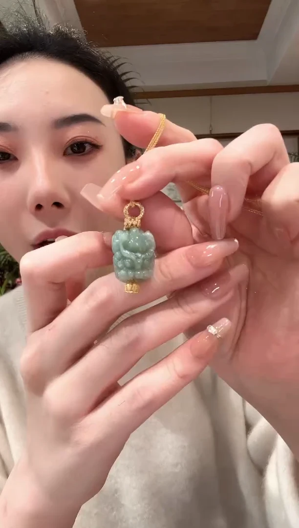 【闪购商品】翡翠颈饰未镶嵌国风