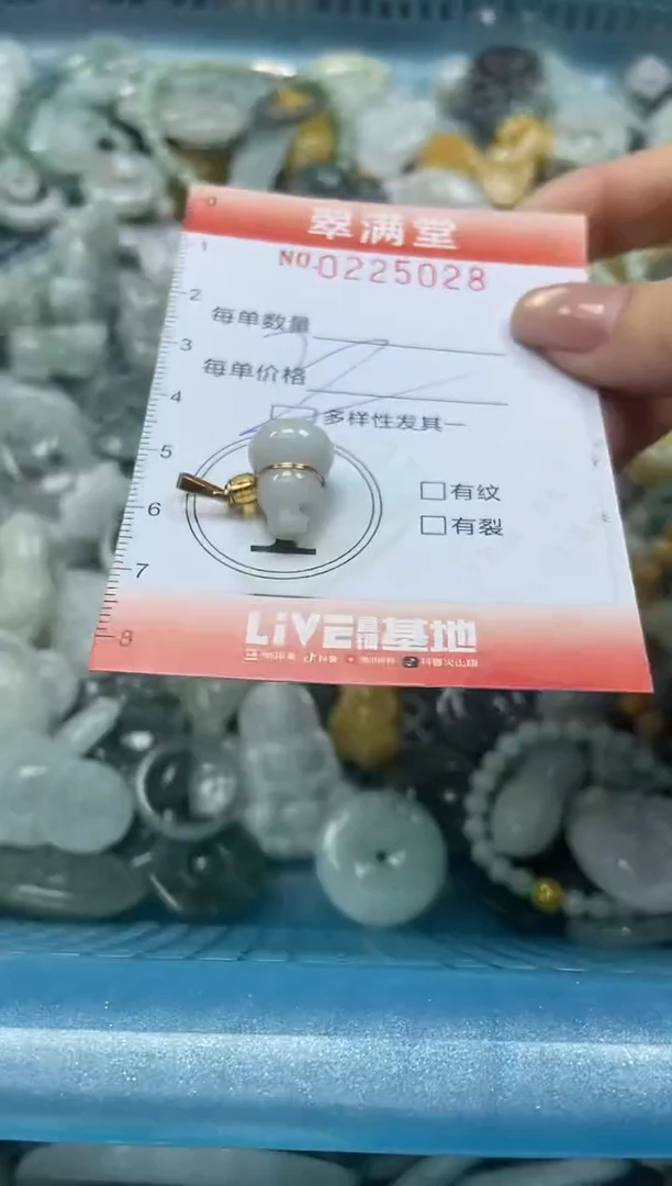 颈饰未镶嵌翡翠闪购0225028多样性发其一