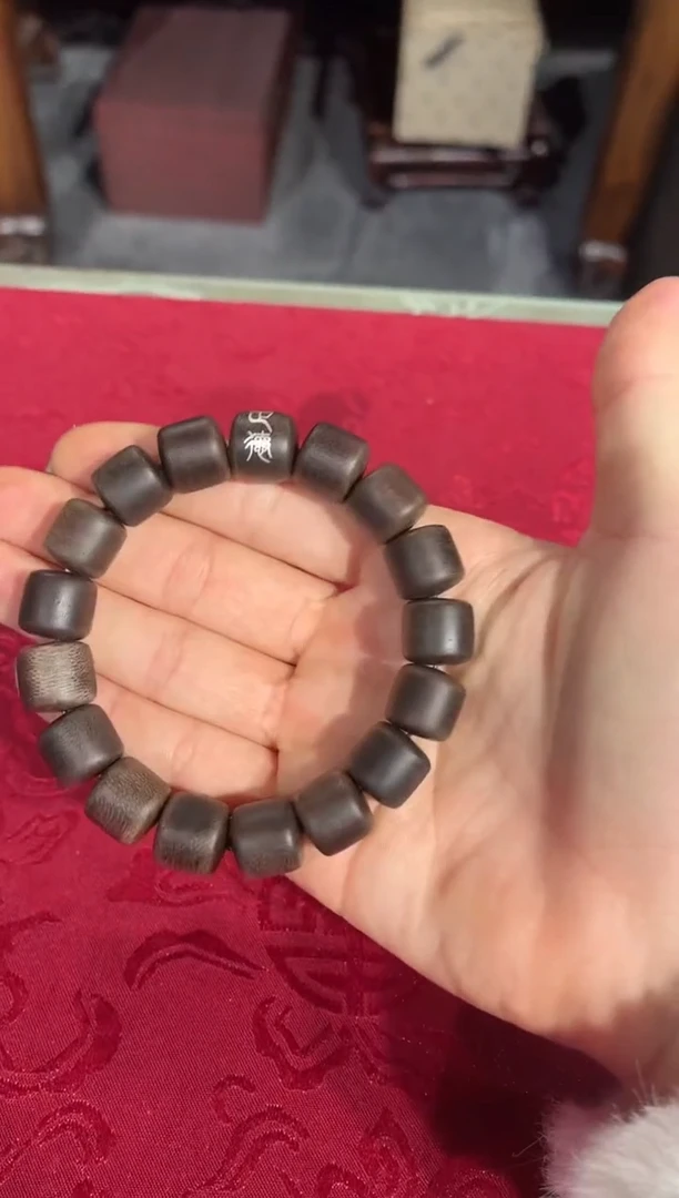 【闪购商品】沉香手串27 药棋桶珠沉香手串