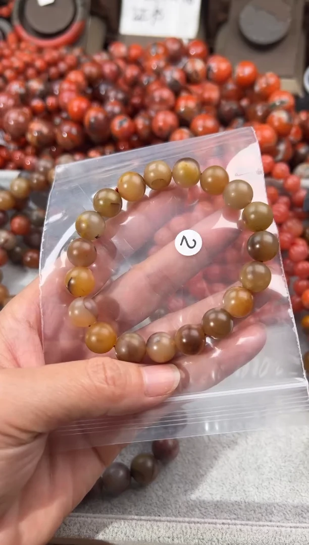 未镶嵌手串南红玛瑙11+