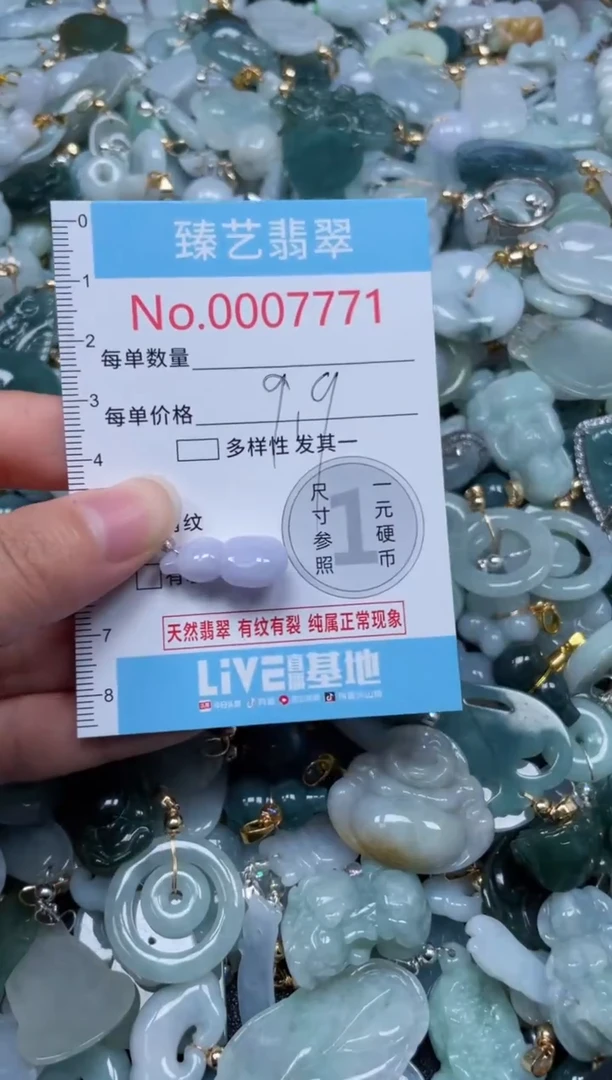 颈饰未镶嵌翡翠7771