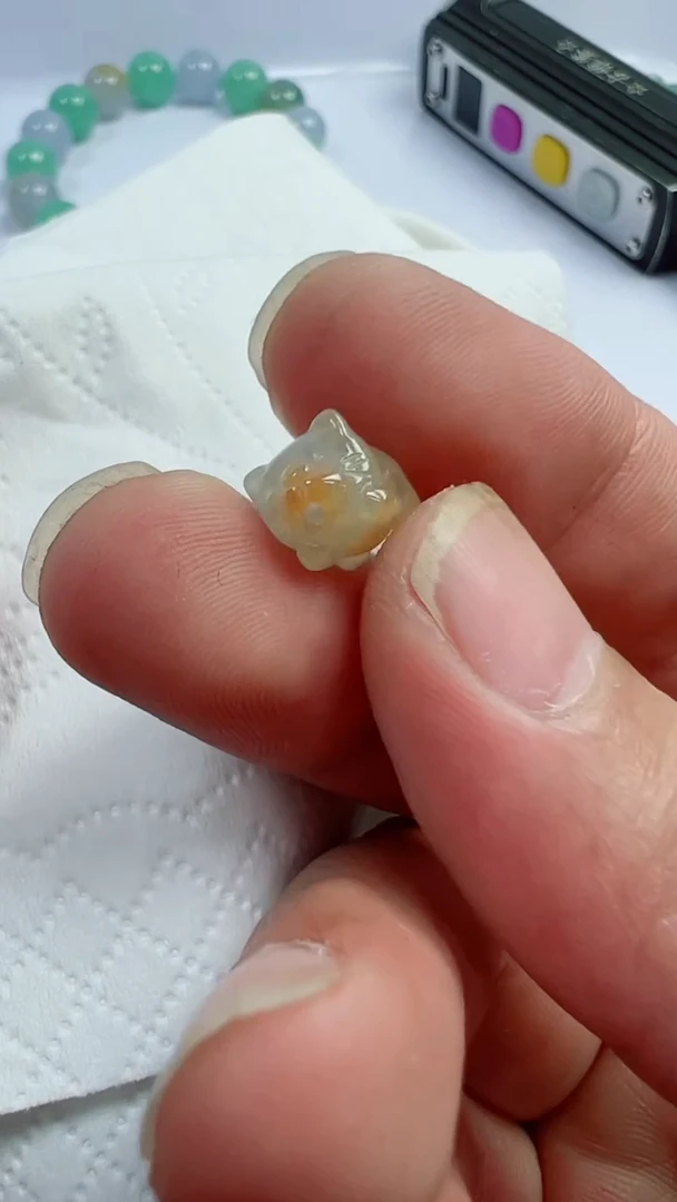 散珠翡翠130号链接，A货翡翠