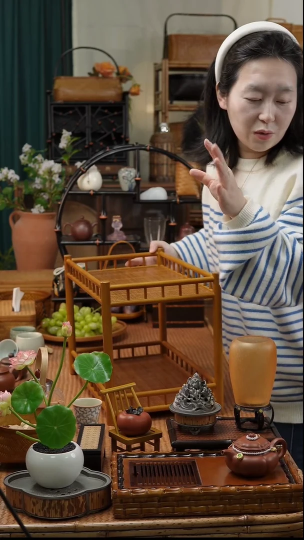 【闪购商品】小满双层全围壶架杯架