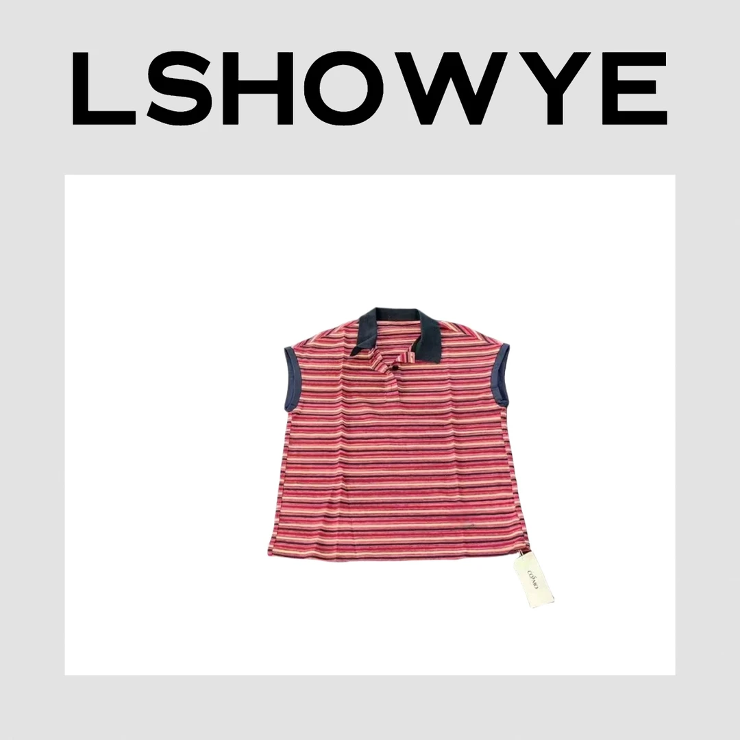 LSHOWYE｜小飞袖条纹上衣 SSZ5568