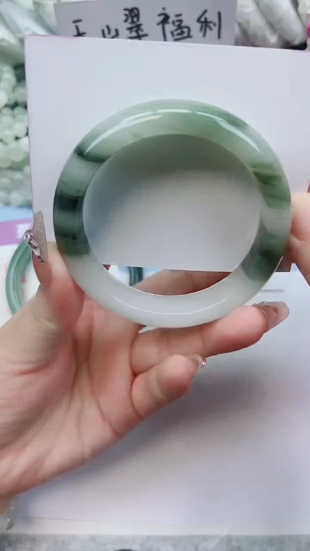 未镶嵌手镯石英质玉A67-56.5圈