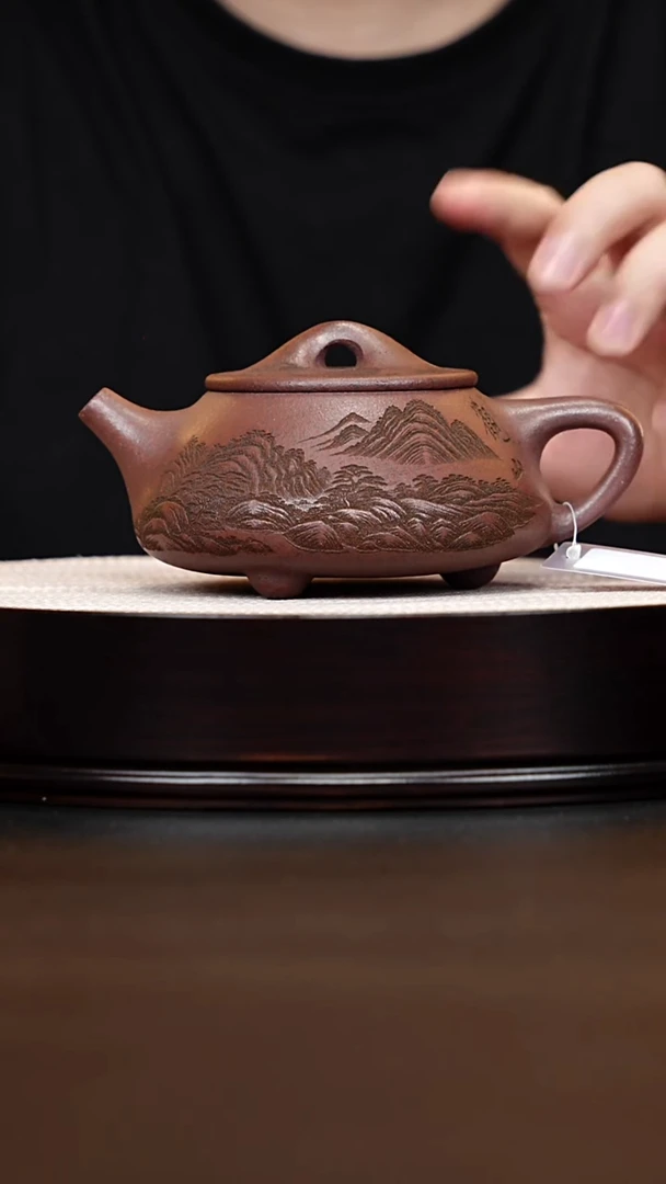 茶壶紫砂石瓢紫砂壶