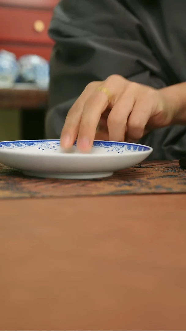 摆件陶海浪壶承福利