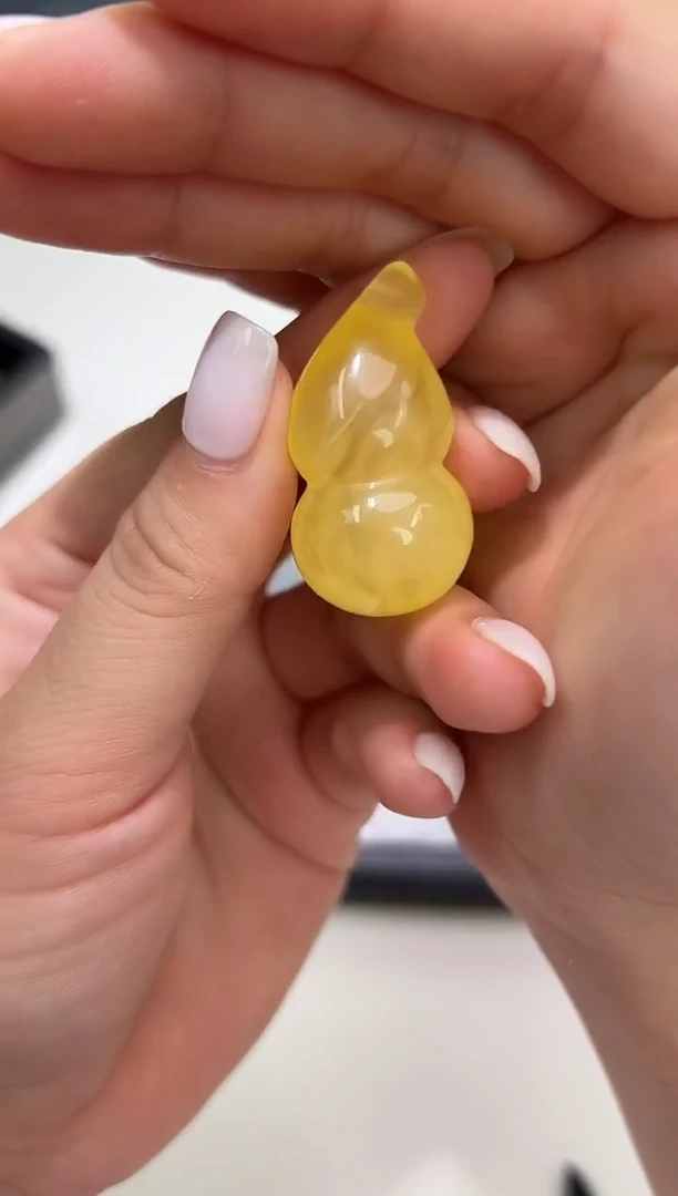 裸石琥珀未镶嵌琥珀蜜蜡吊坠