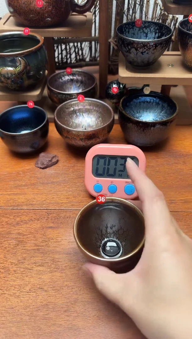 茶盏过*人36号建盏工匠茶器