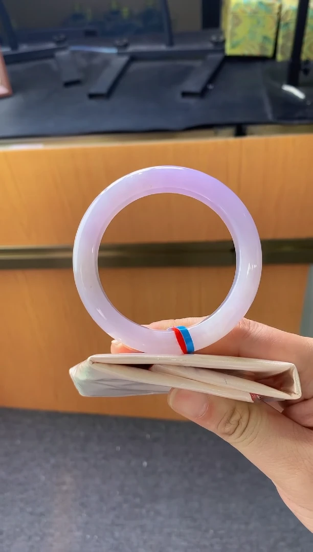 未镶嵌手镯翡翠-N51 圈口 57.9