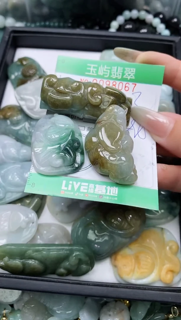 【闪购商品】翡翠未镶嵌颈饰闪购0098067
