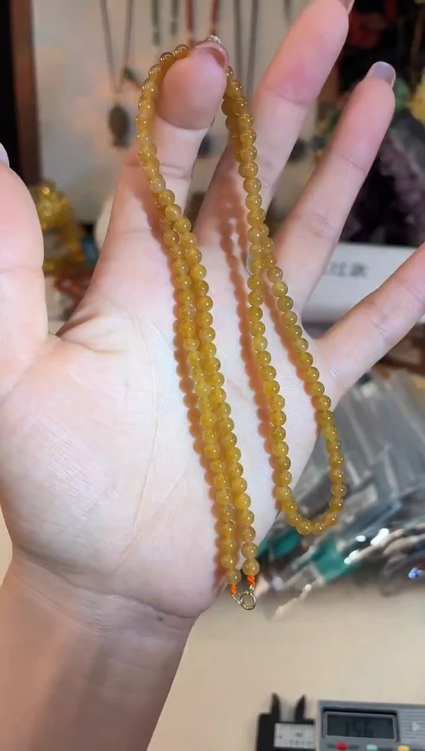 未镶嵌和田玉颈饰@@H921D020154