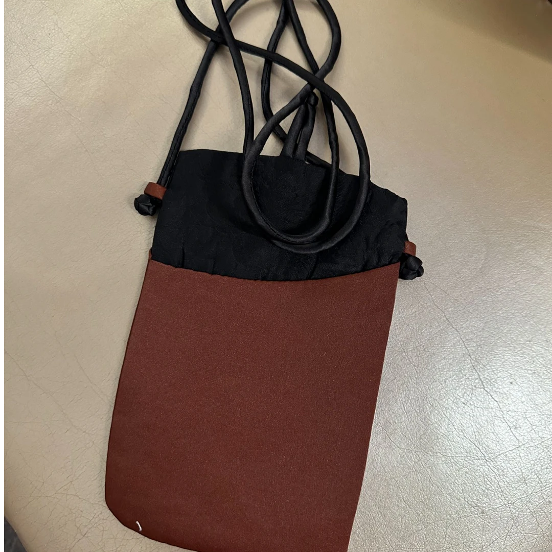 华族经典手机包桑蚕丝高端时尚百搭新中式洋气