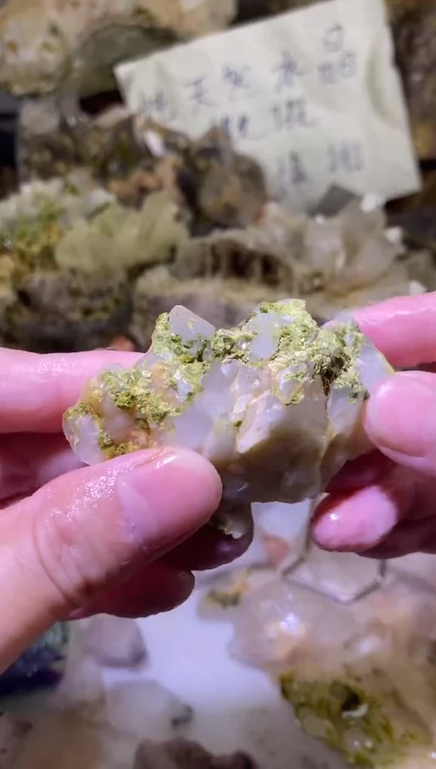未镶嵌珠宝半成品水晶61号四川美姑超七花园水晶