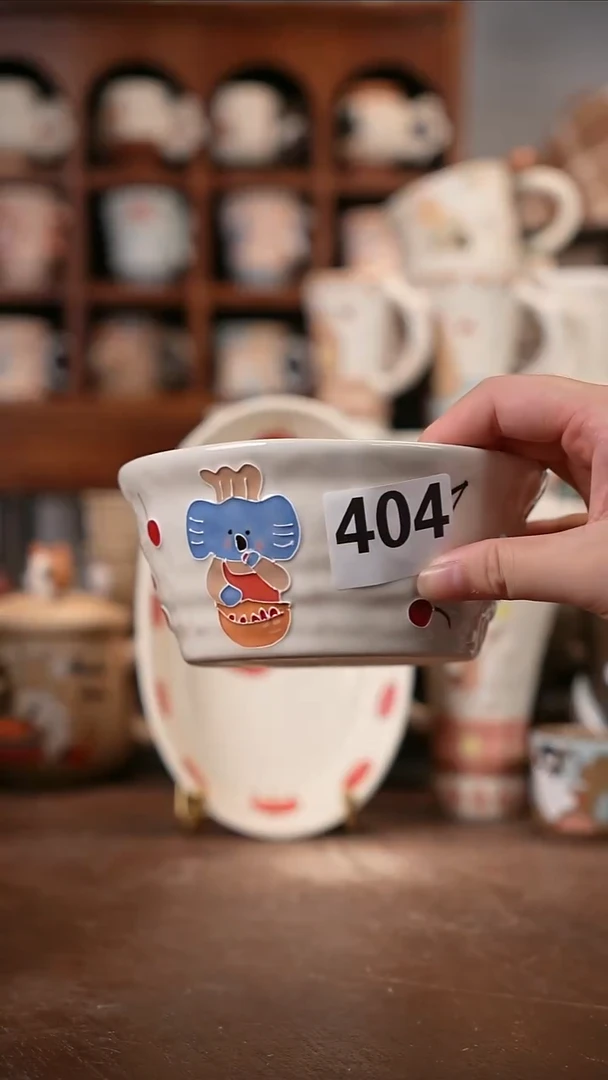 可爱米**妇川谷原创陶瓷8.15直播福利微瑕404