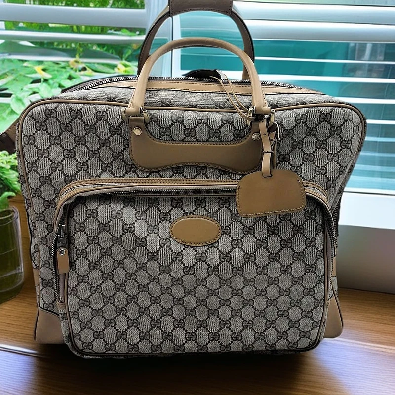 95新 GUCCI/古驰 老花手提包1121 1922