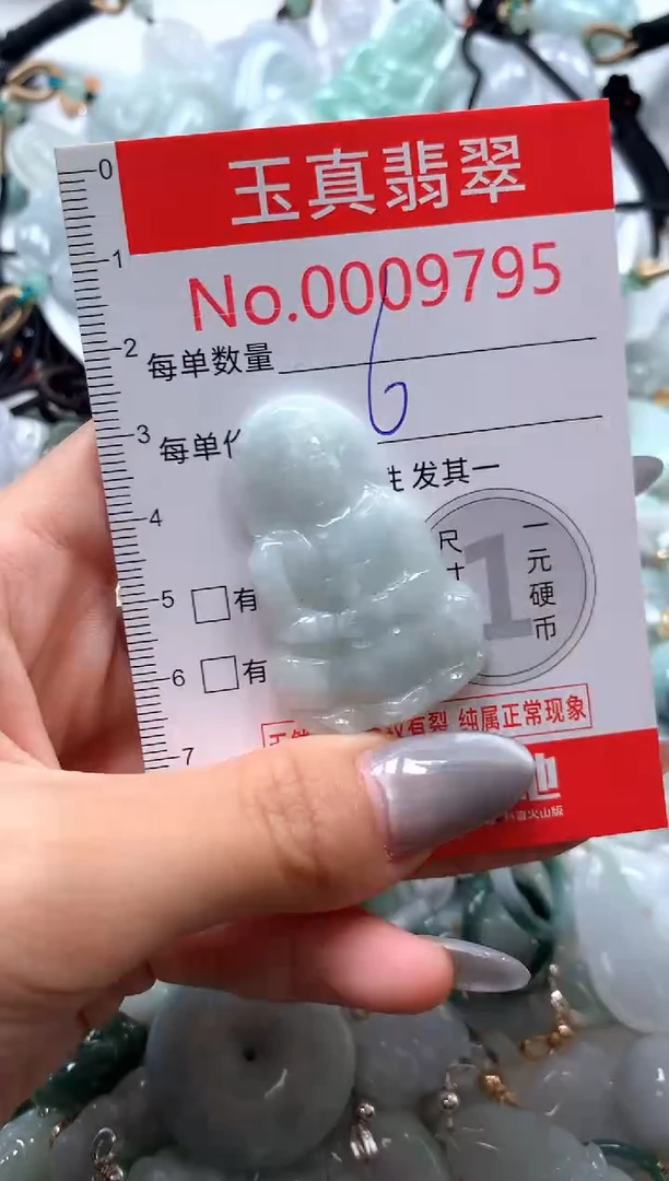 吊坠(不含链)未镶嵌翡翠9795