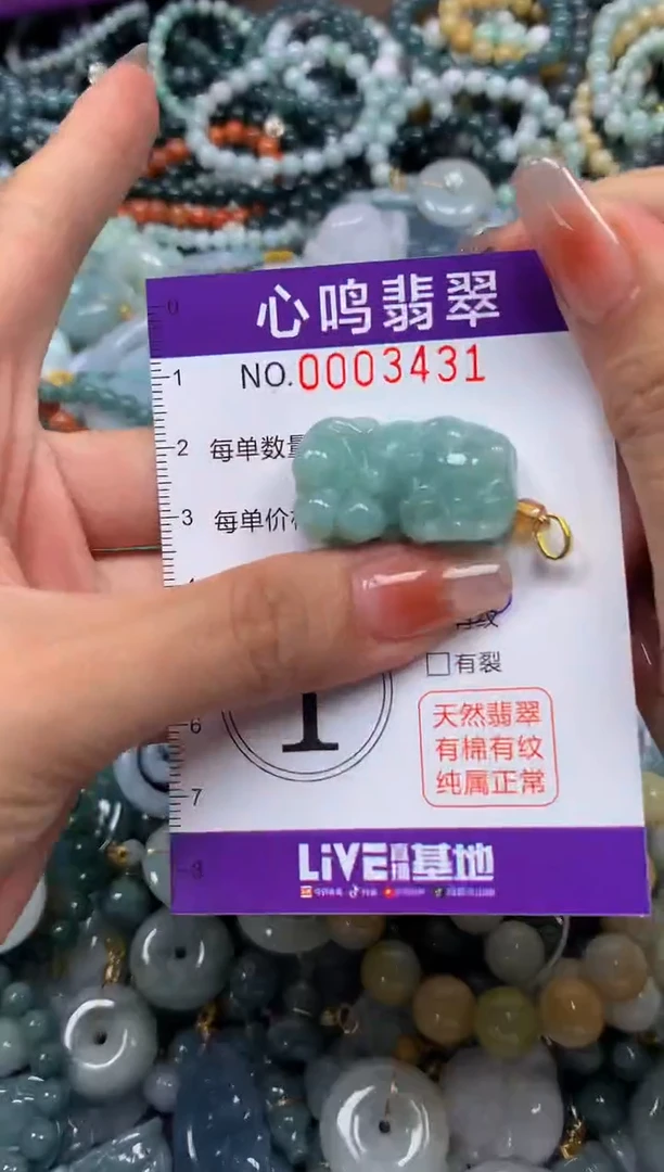 颈饰未镶嵌翡翠闪购003431