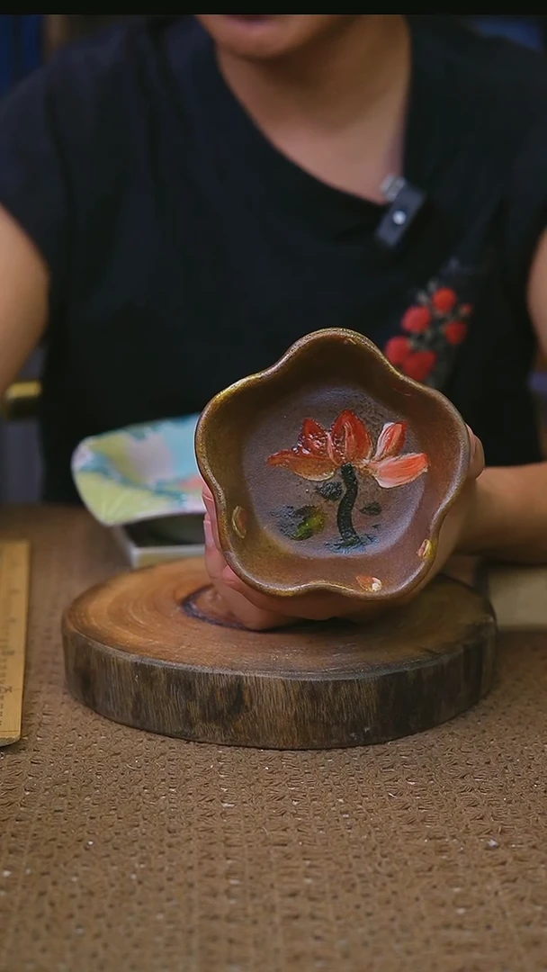 陶瓷手工高温釉下彩152