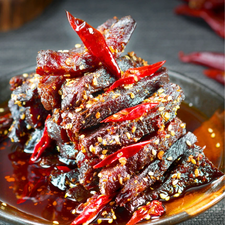 豆豆家冷吃牛肉 独立包装川味休闲零食
