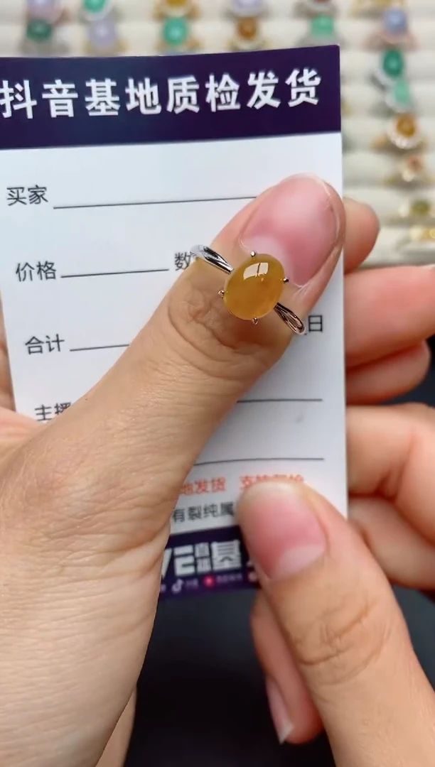 翡翠戒指银S925镶嵌.....