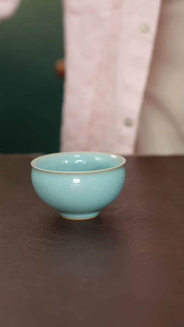摆件原矿汝宋汝瓷145