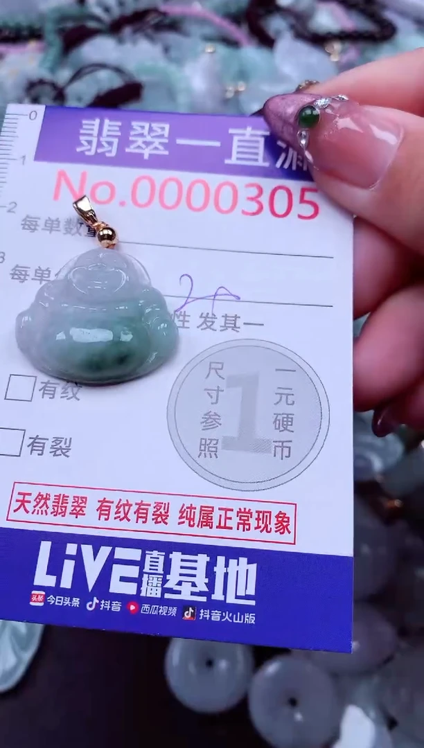 颈饰未镶嵌翡翠305