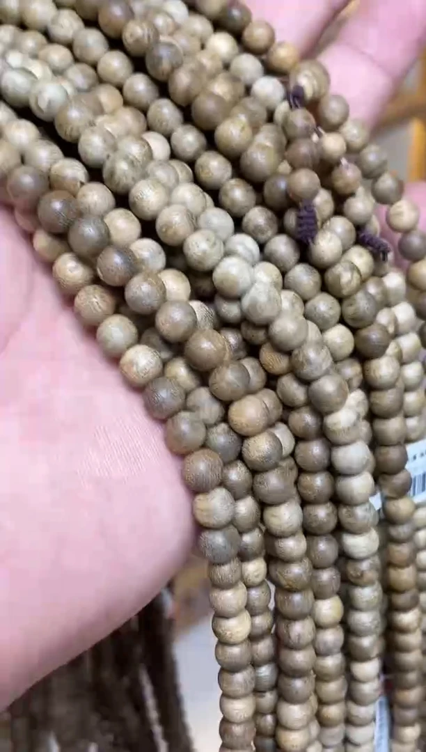 手串沉香达拉干圆珠长串虫漏0.7多样性发其一