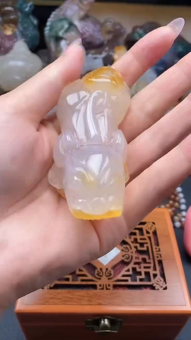 【闪购商品】玛瑙/玉髓颈饰未镶嵌dd