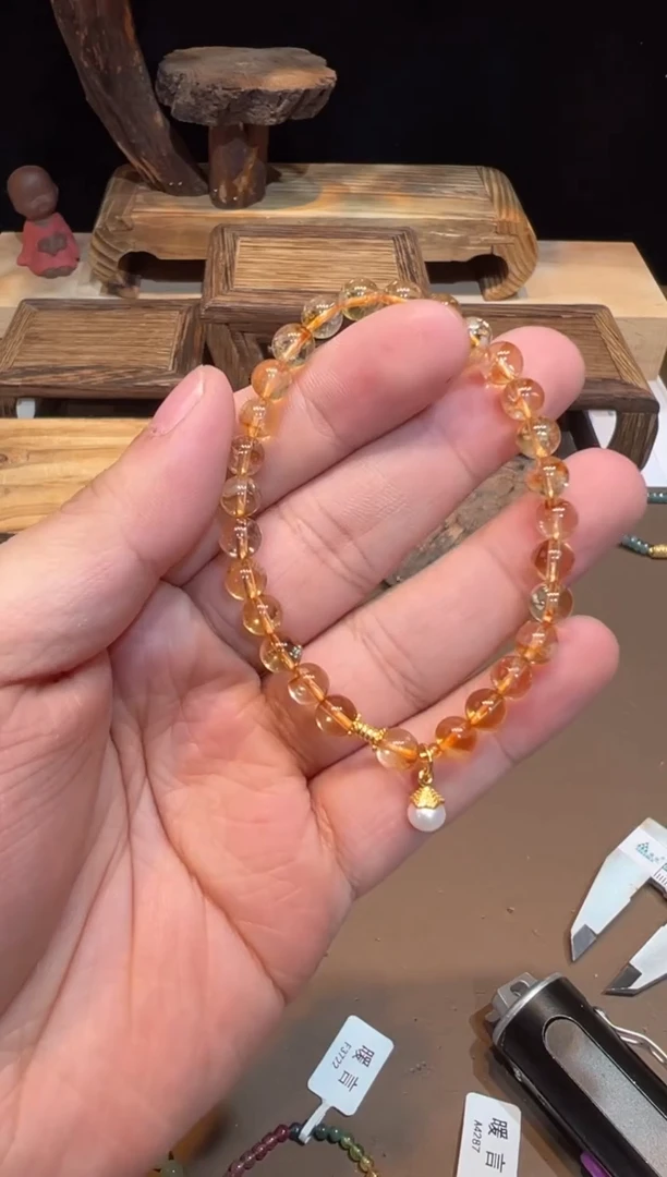 【闪购商品】水晶手链未镶嵌手饰@@E6394