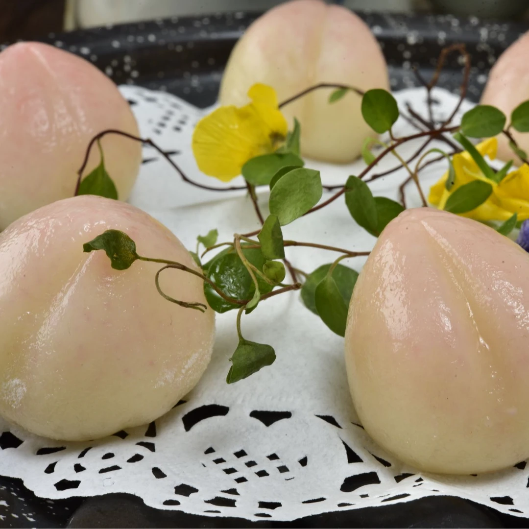 水蜜桃（120g）六袋装，时尚素食涮品，可涮可煎可蒸