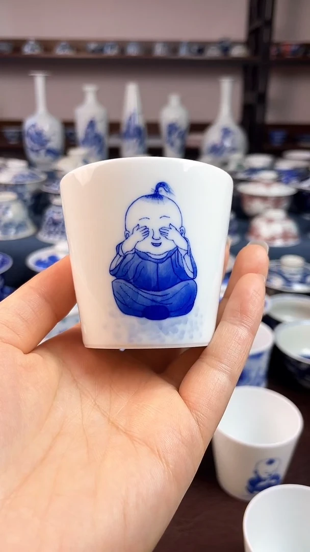 【闪购商品】景德镇手工手绘茶具