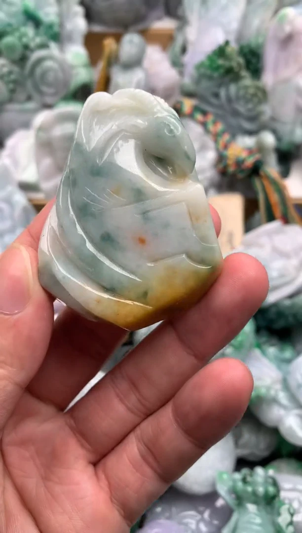 吊坠(不含链)未镶嵌翡翠1