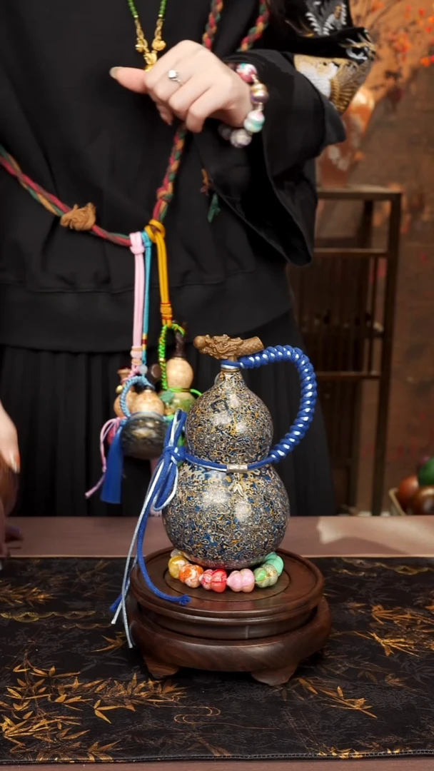 32--高端工艺大漆酒葫芦--368