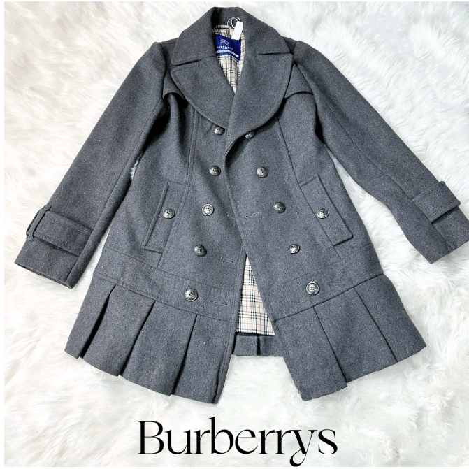 95新 BURBERRY/博柏利 巴宝莉中长款大衣/fy1672