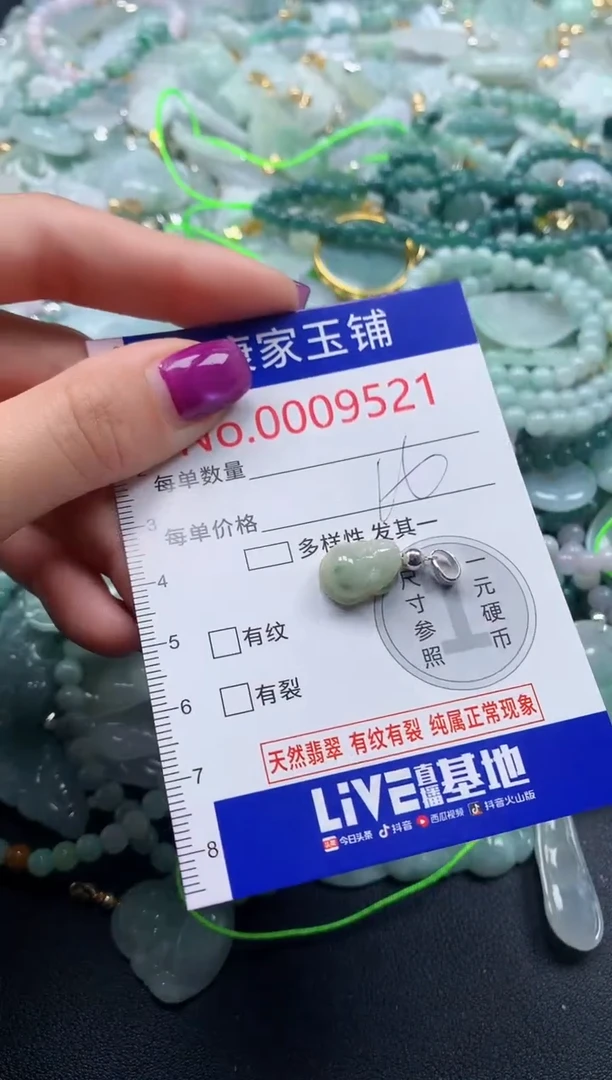 颈饰未镶嵌翡翠9521