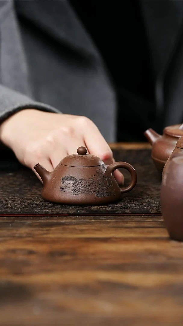 茶杯紫砂83号紫砂柴烧