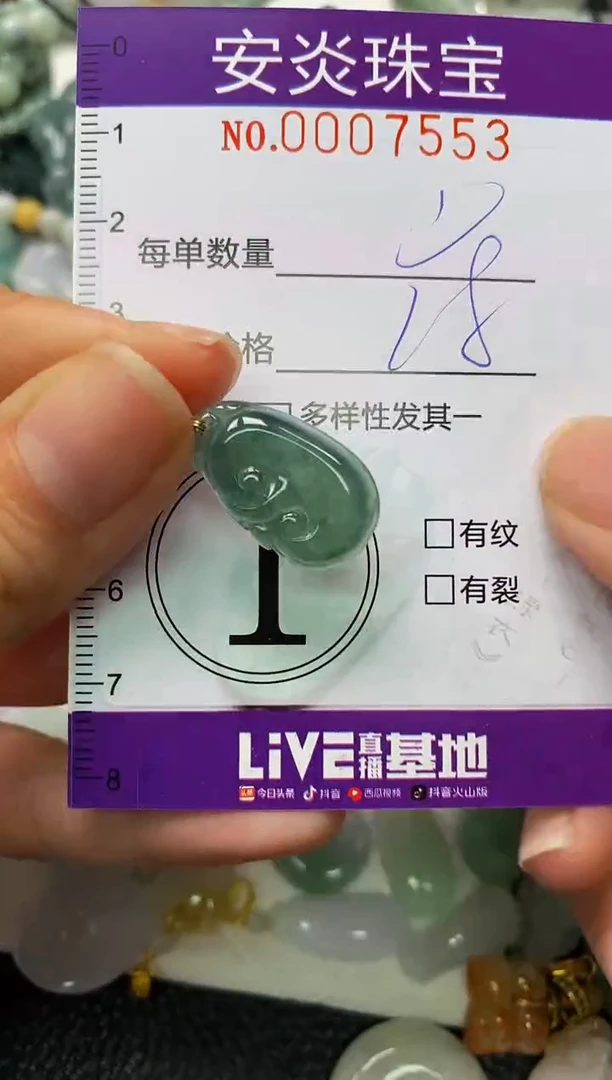 颈饰未镶嵌翡翠闪购0007553