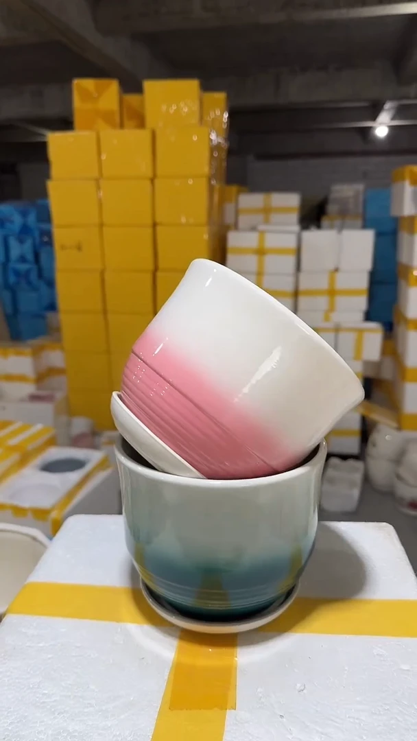 高温陶瓷花盆+Q251