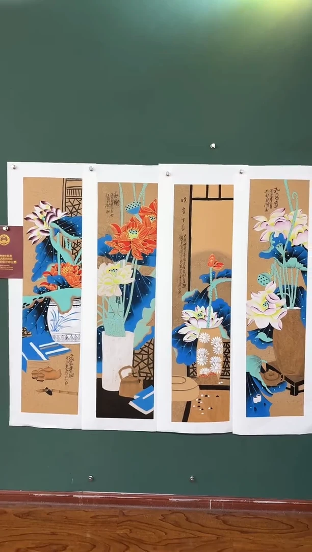 国画周建真老师绘画作品7-33