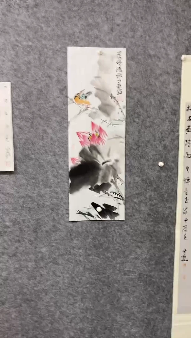 国画尚定固国画作品