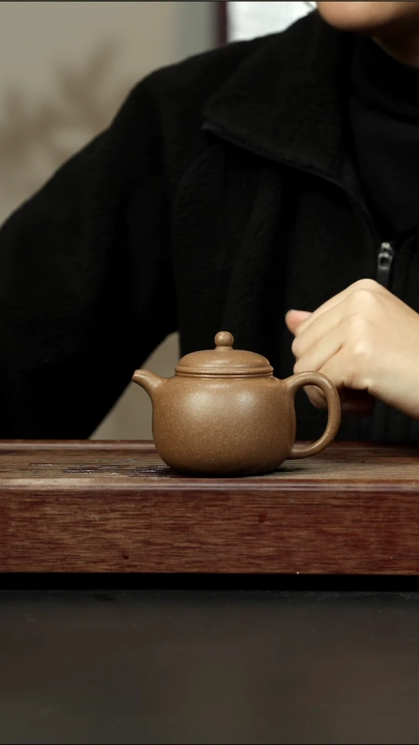 茶壶紫砂芝麻绿 小匏樽 170左右