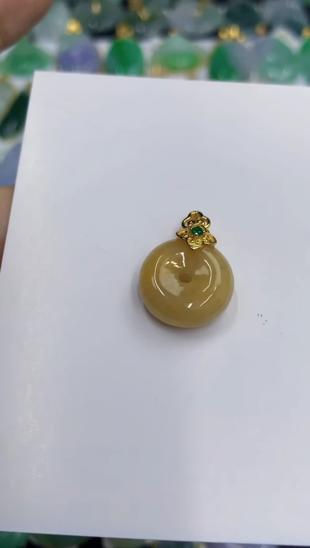 翡翠未镶嵌颈饰缅甸翡翠a货