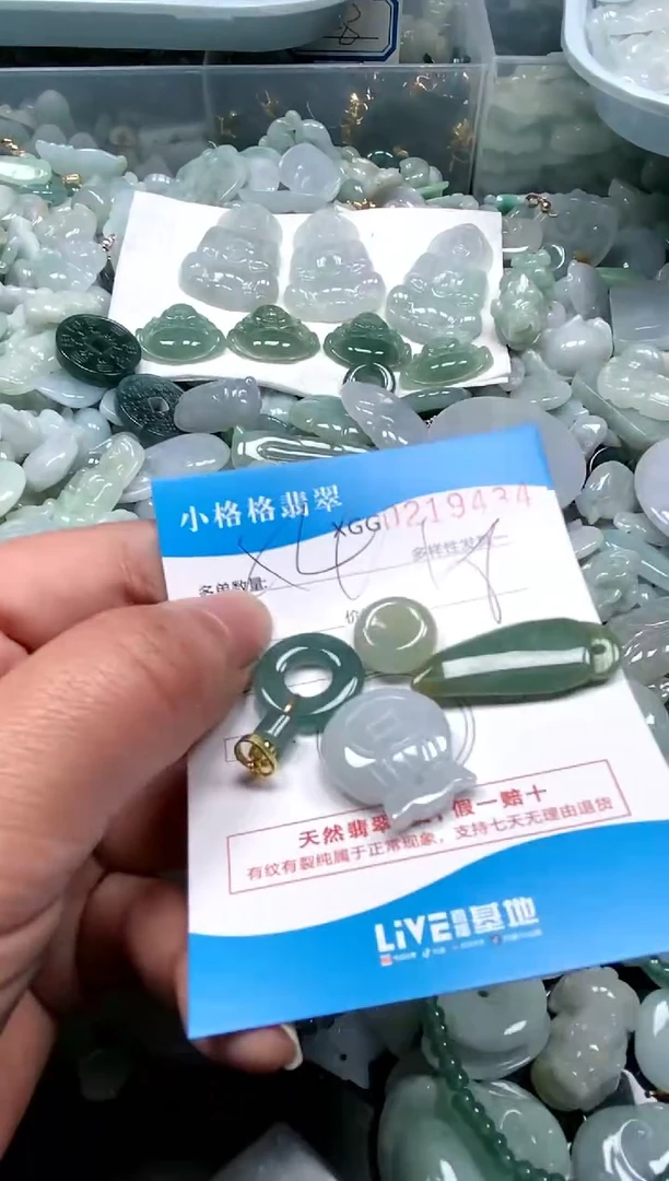 【闪购商品】翡翠颈饰未镶嵌闪购商品0219434