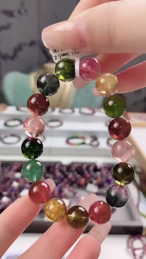 【闪购商品】碧玺单圈11.5*未镶嵌多人多样性发其一