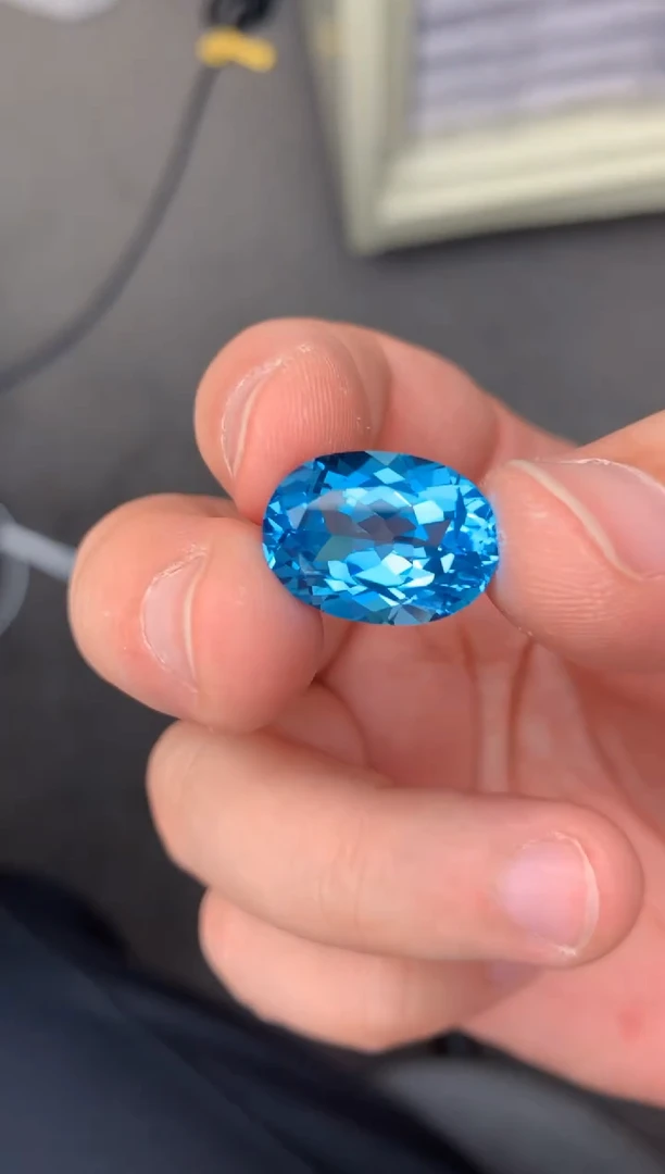 【闪购商品】托帕石裸石未镶嵌17ct  托帕石